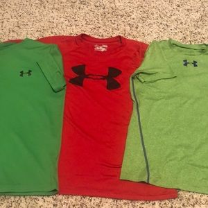 Under Armour Boys M/L Set of 3, Tees